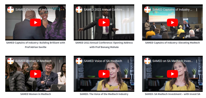 SAMED video library